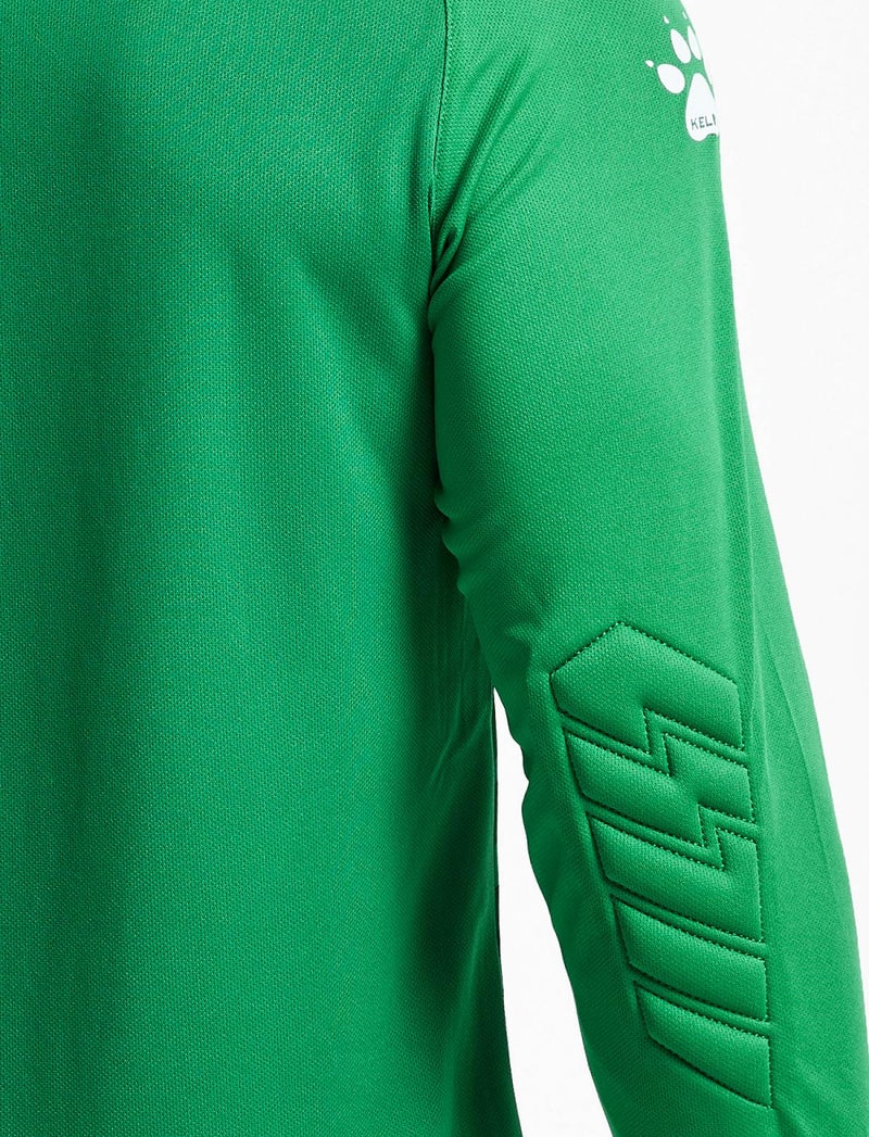 KELME Men's Soccer Goalie Jerseys,Padded Goalkeeper Kit,Youth Goalie Shirt and Pants with Socks Green Small - Image 3