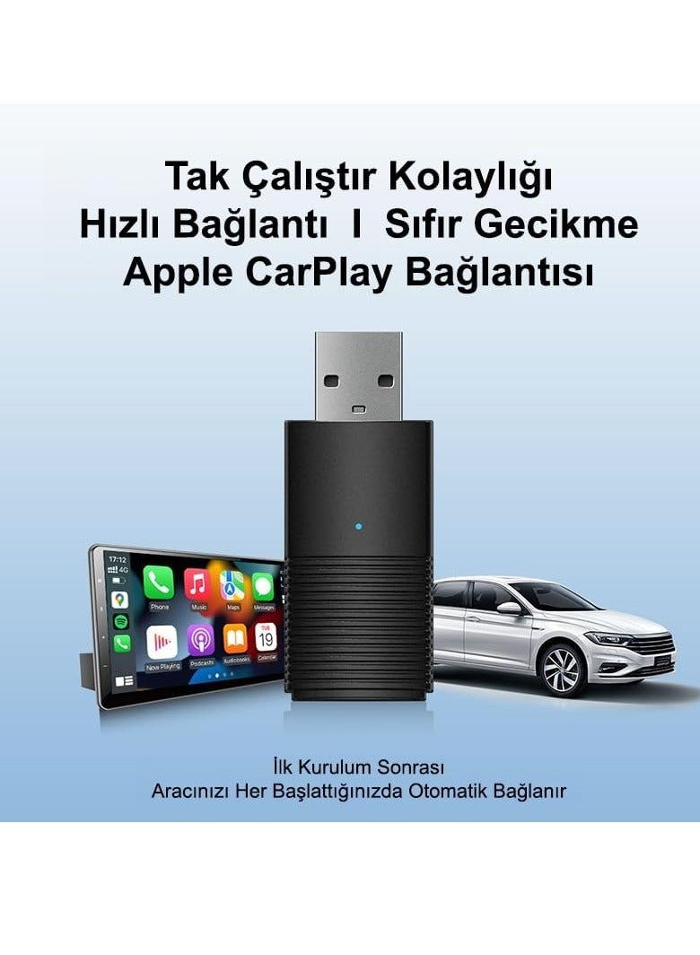 Mini Pro - Wireless Apple Carplay Converter Car Kit (DK-VA-MPC1) - Image 5