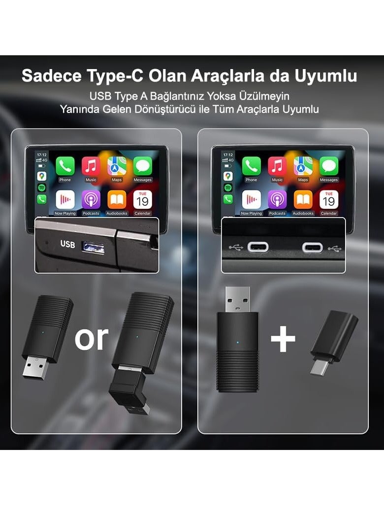 Mini Pro - Wireless Apple Carplay Converter Car Kit (DK-VA-MPC1) - Image 4