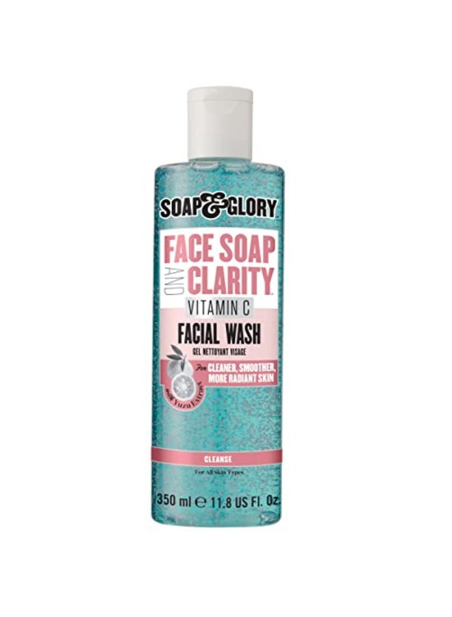 Boots Soap & Glory صابون وغ glory غسول وجه صابون ووضوح فيتامين C 350 مل - Image 1