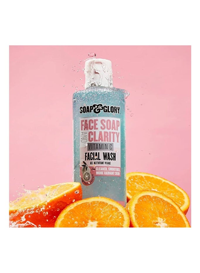 Boots Soap & Glory صابون وغ glory غسول وجه صابون ووضوح فيتامين C 350 مل - Image 3