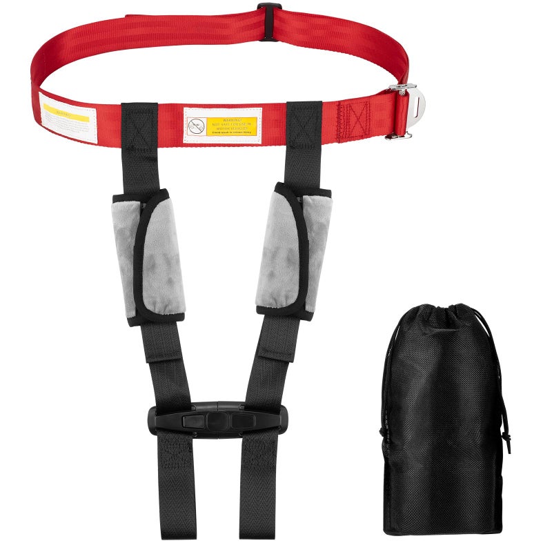 Duythy Child Airplane Safety Travel Harness Travel Accessories for Kids Baby Safety Travel Restraints Leash Safety Harness for Aviation Travel Use - Image 1
