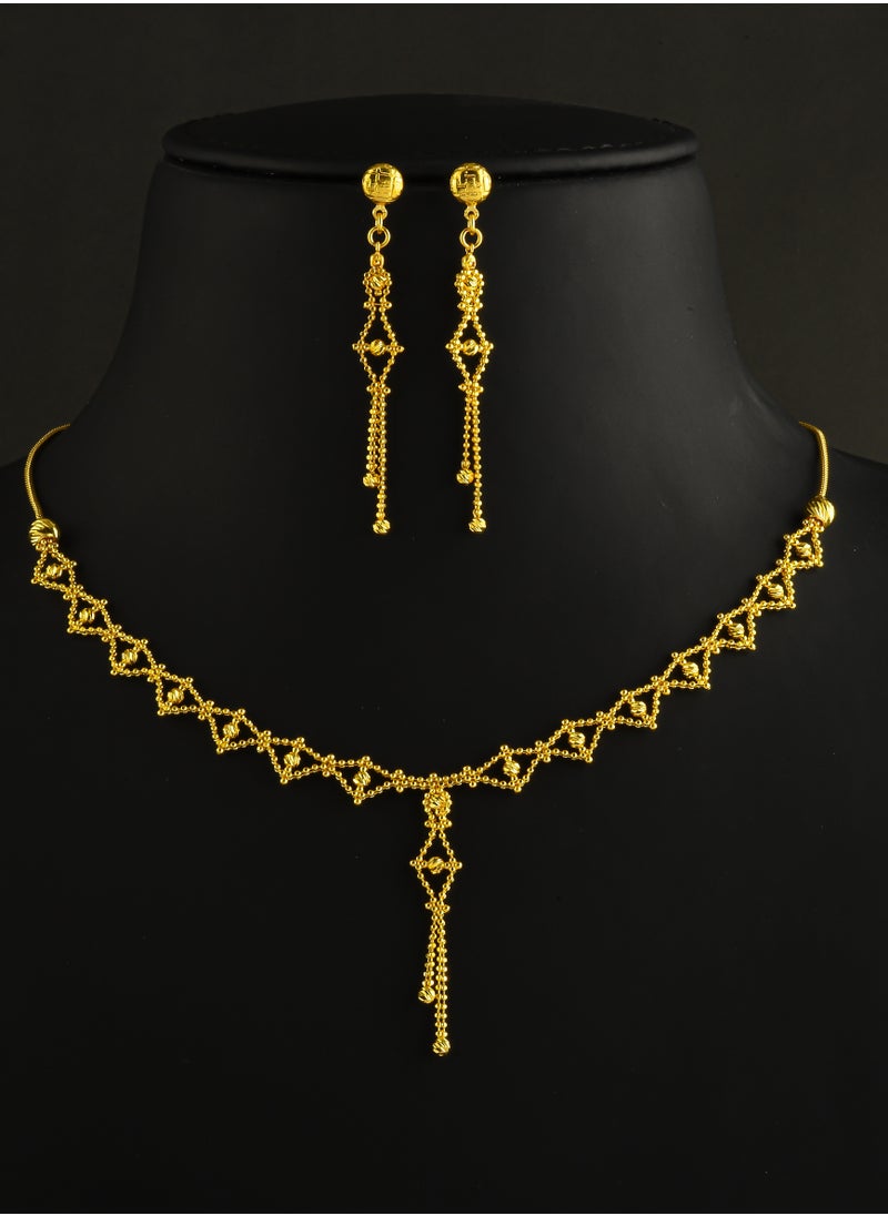 BAFLEH JEWELLERY Delicate Yet Dazzling – Bafleh Jewellery Presents the Ultimate Lightweight 22kt Gold Necklace for Modern Women 