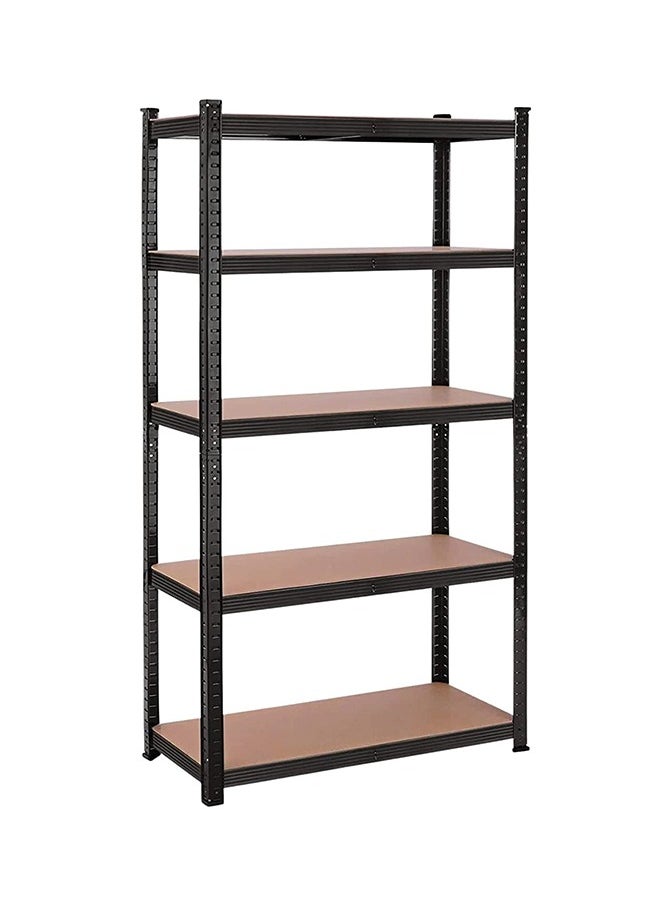 Beauenty 5 Shelf Metal Body Storage Rack Organizer 86 X 36 X 183 cm  Large Capacity Shelves Heavy Duty Metal Shelving Unit  For Garage Kitchen Basement  Pantry  - Image 1