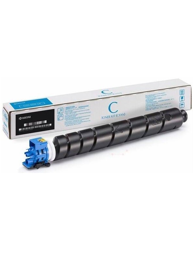 كيوسيرا Kyocera TK-8555C Cyan Toner, Up to 24,000 A4 Page Yield Capacity, Compaltible with TASKalfa 5054ci/6054ci/7054ci | 509606 - Image 1