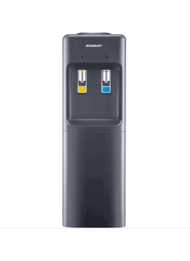 Koldair Normal & Cold Water Dispenser, 2 Taps - Dark Grey - KWD CB  - Image 1