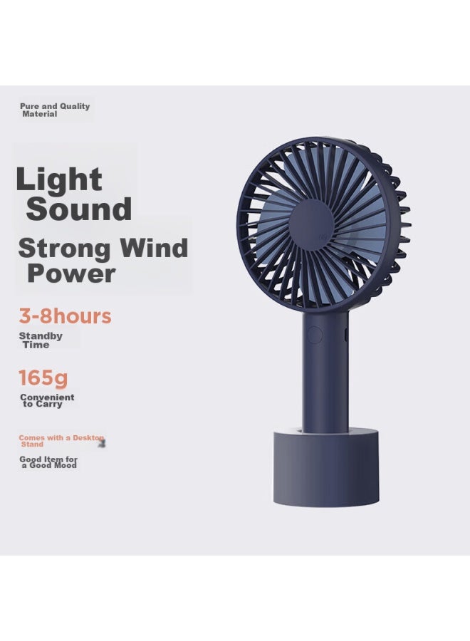 Solove N9 Handheld Fan, Usb Rechargeable, Portable Mini Fan, Summer Outdoor High-power, For Student Dormitory, Office Desk, Long Battery Life, Quiet Operation, Pink - Image 2