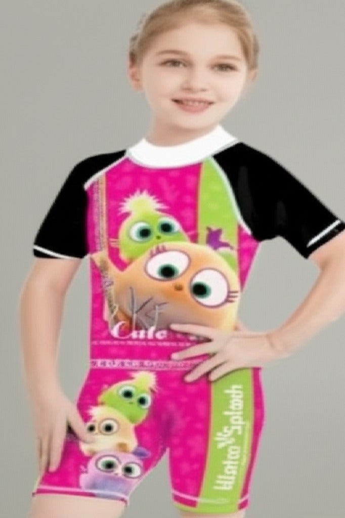 مايوه بناتي بدلة  مقاس4سنوات وتر بروف