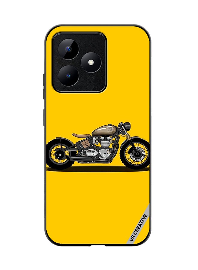 VR CREATIVE Protective Case Cover For Realme C53 Bike Design Multicolour - Image 1