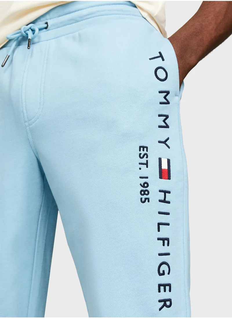 TOMMY HILFIGER Logo Cuffed Sweatpants