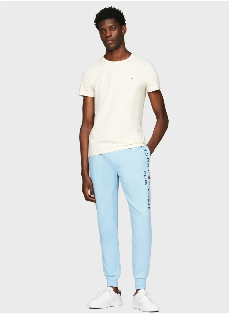 TOMMY HILFIGER Logo Cuffed Sweatpants