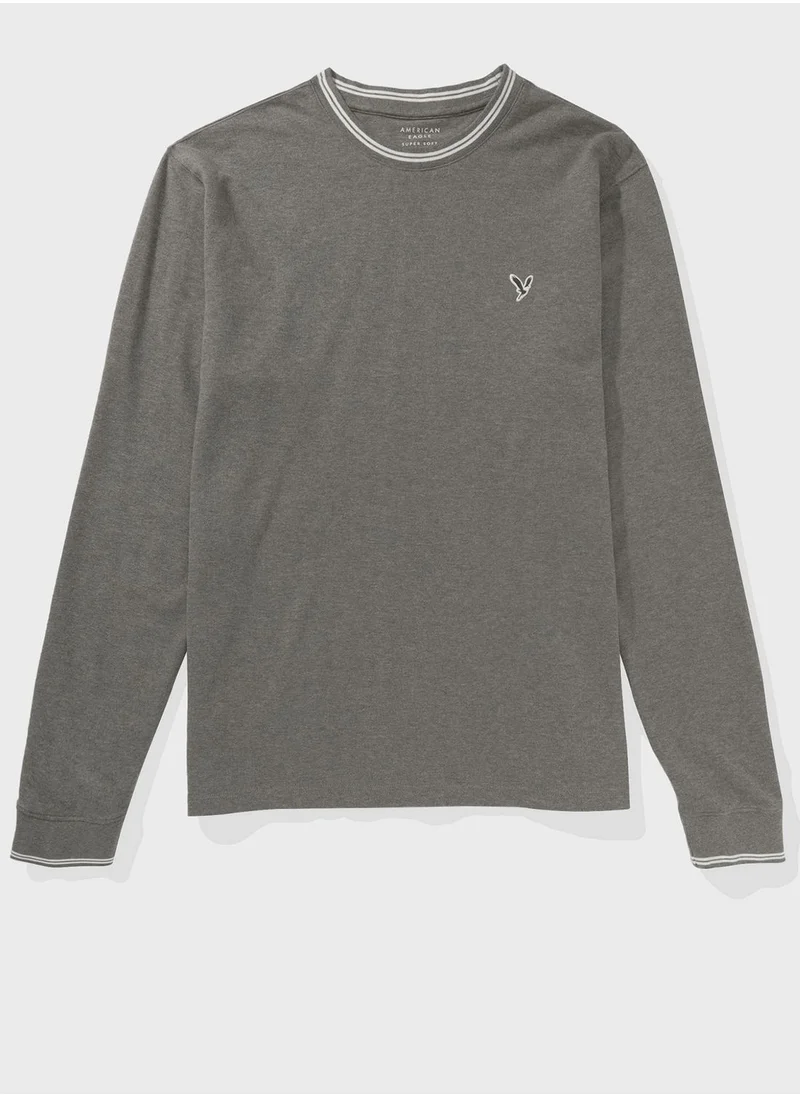 امريكان ايجل Logo Crew Neck T-Shirt
