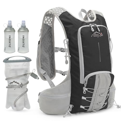 INOXTO Hydration Pack Backpack ，Water Backpack with 2L Leakproof Water Bladder, Running Hydration Vest for Man, Daypack for Cycling Motocross Climbing Trail Running - Image 1
