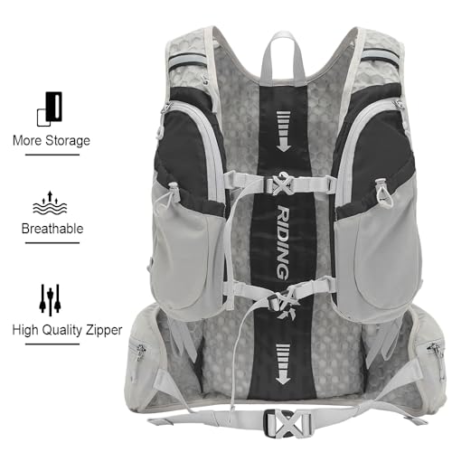 INOXTO Hydration Pack Backpack ，Water Backpack with 2L Leakproof Water Bladder, Running Hydration Vest for Man, Daypack for Cycling Motocross Climbing Trail Running - Image 2