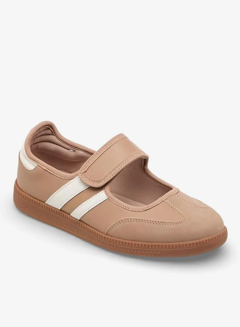 Flora Bella By Shoexpress NUDE Flora Bella Women Hook & Loop Sneakers for Women | Best Price UAE