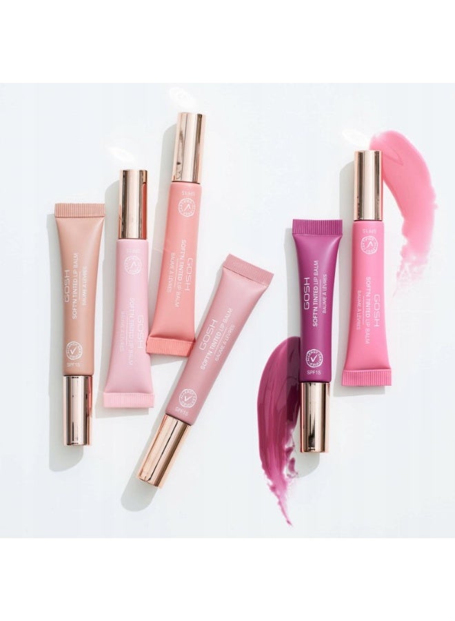 Gosh Soft'n Tinted Lip Balm SPF15 006 Berry 8ml - Image 2