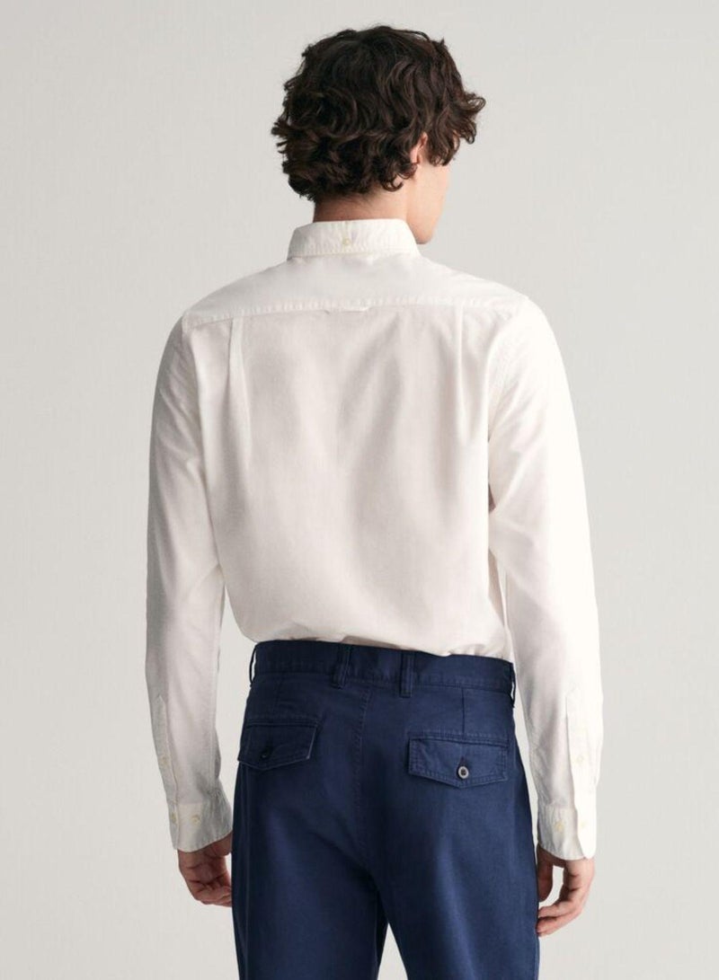 Gant Slim Fit Classic Oxford Shirt - Image 3