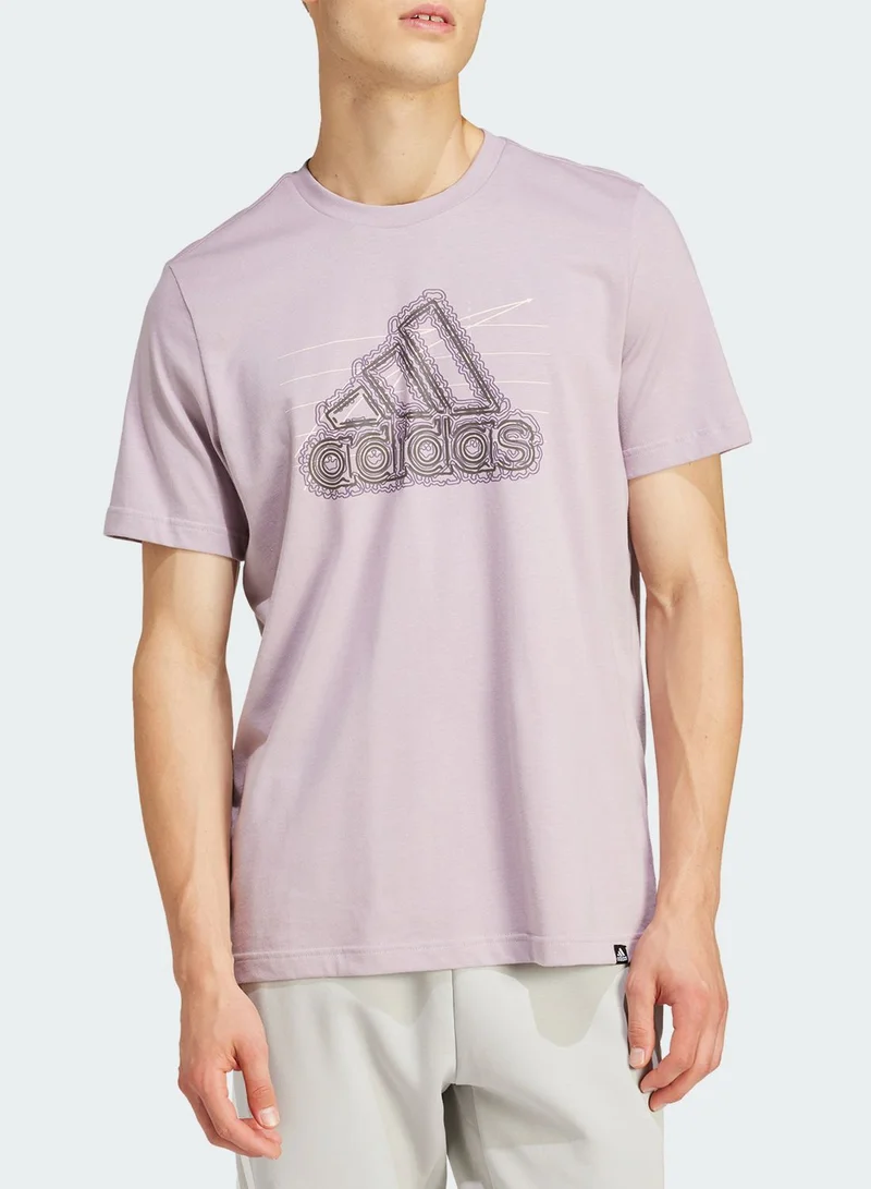Adidas Growth Badge Of Sport Graphic T-Shirt