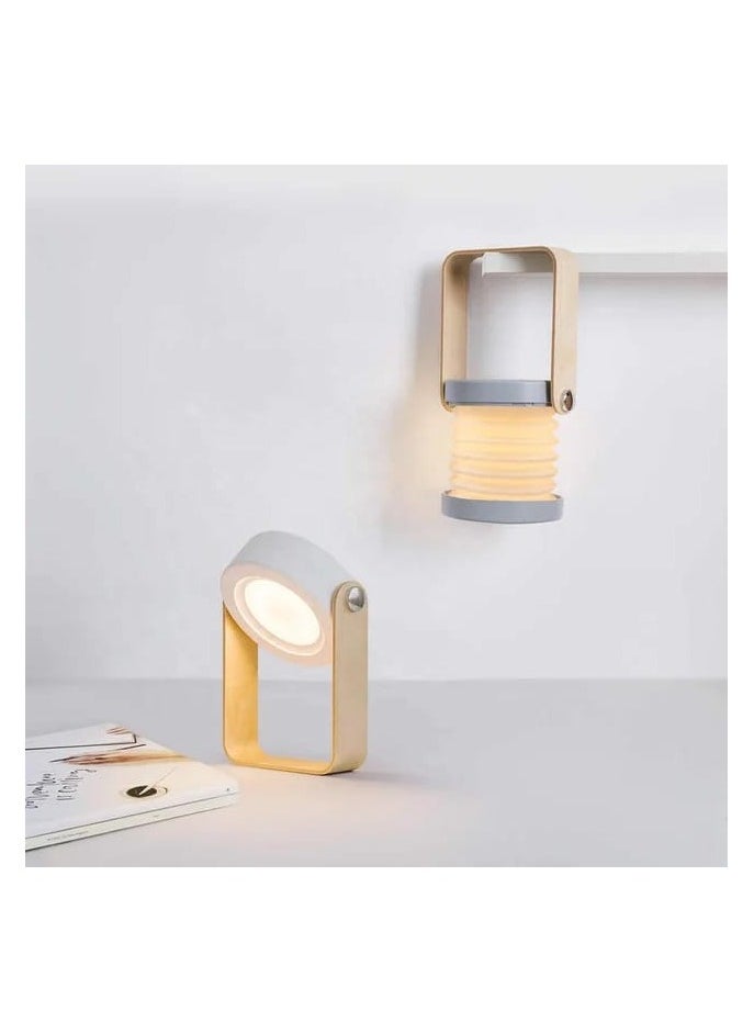 Generic - Rechargeable LED Desk Lamp White 37 x 142 x 194mm - Image 1