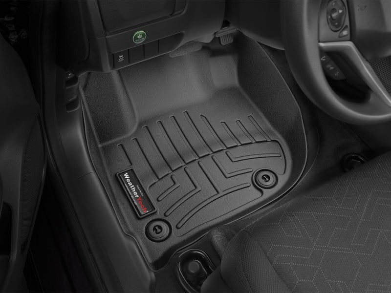 WeatherTech سجاد أرضي مخصص WeatherTech لسيارات هوندا فيت، HR-V - الصف الأول (447051)، أسود - Image 2