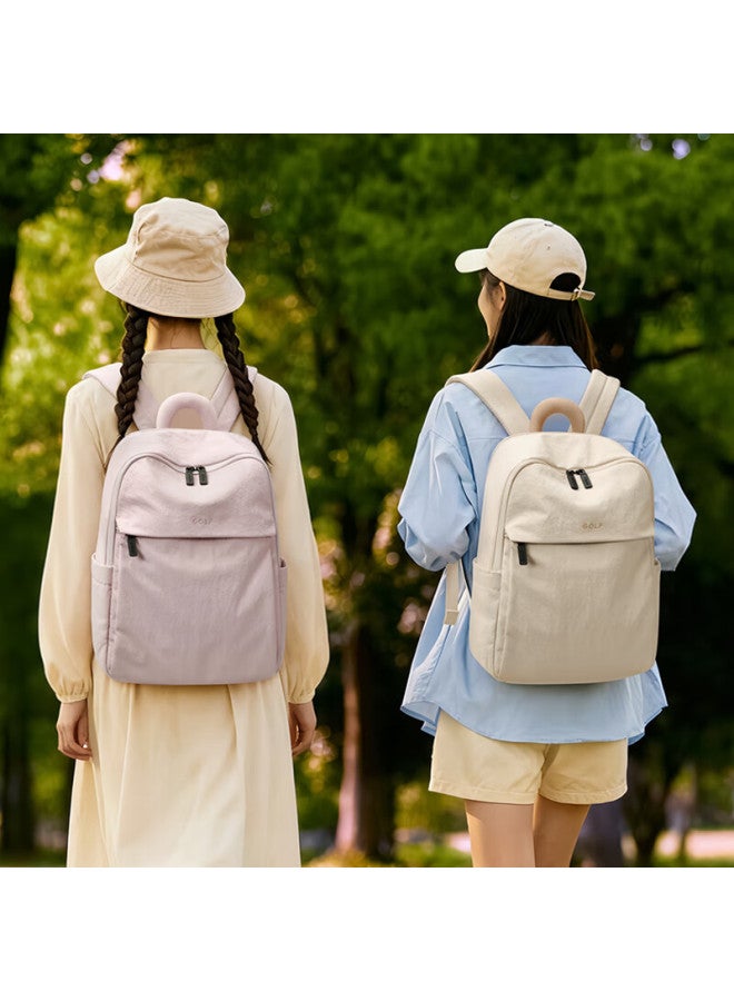 Golf Lightweight Women's Backpack 14-inch Laptop Bag Casual Travel Backpack Business Student School Bag Large Capacity - Image 3
