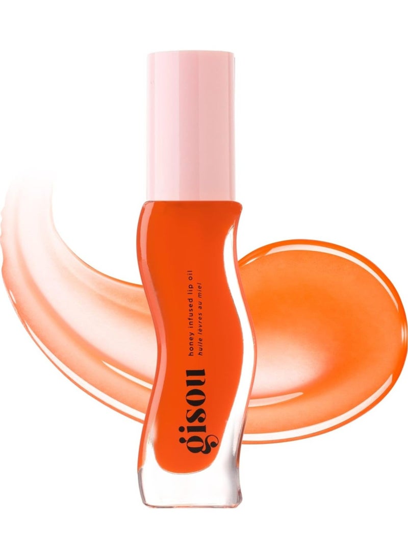 Gisou Jisoo Honey Rich Lip Oil, Mango Passion Punch, 8ml 