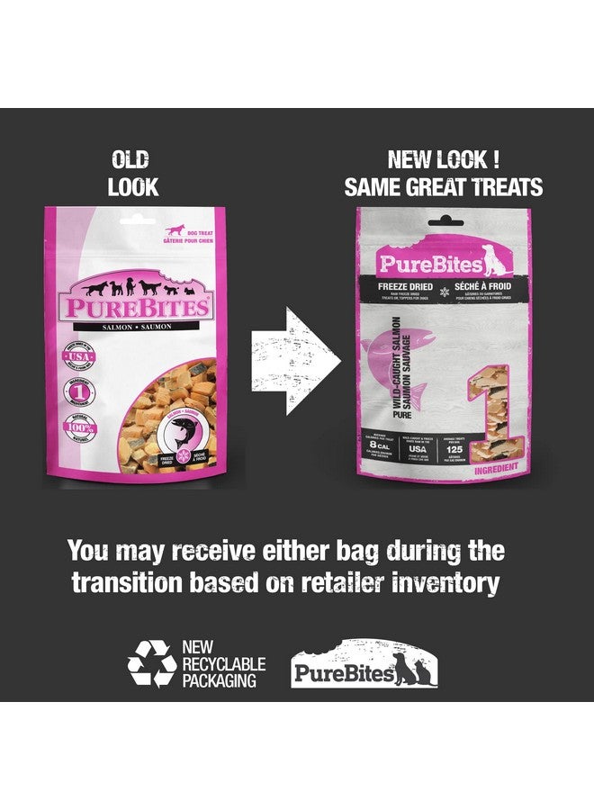 PureBites Salmon Freeze Dried Dog Treats, 9.5Oz | 270G - Super Value Size - Image 2