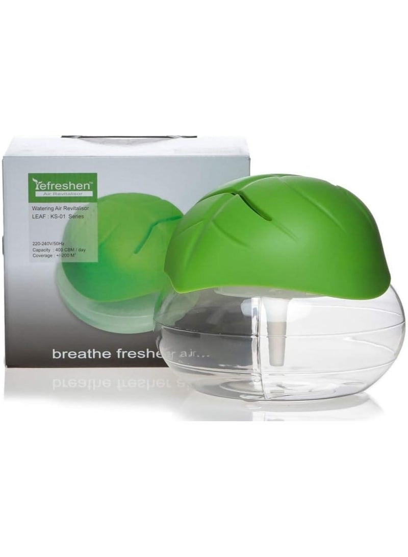 Leaf Shaped Electrical Water Air Refresher Air Revitalizer Air Purifier Air Humidifier  - Image 1
