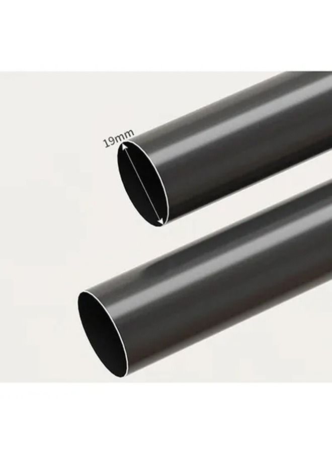 سي آند سي هوم متعددة الوظائف تخزين الرف الملابس والأحذية الرف مع شجرة على شكل عقد السنانير عرض موقف لأثاث المكاتب المنزلية 110x43x158 سم - Image 3