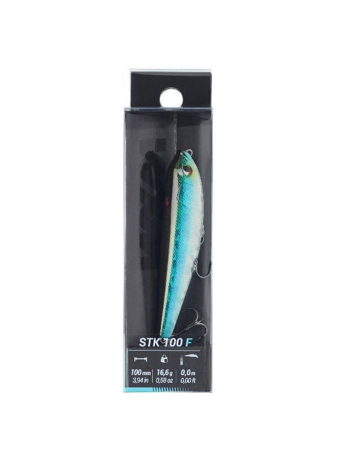 Caperlan Caperlan BY DECATHLON,Stickbait Hard Lure Wxm Stk 100 F - Blue Back  - Image 3