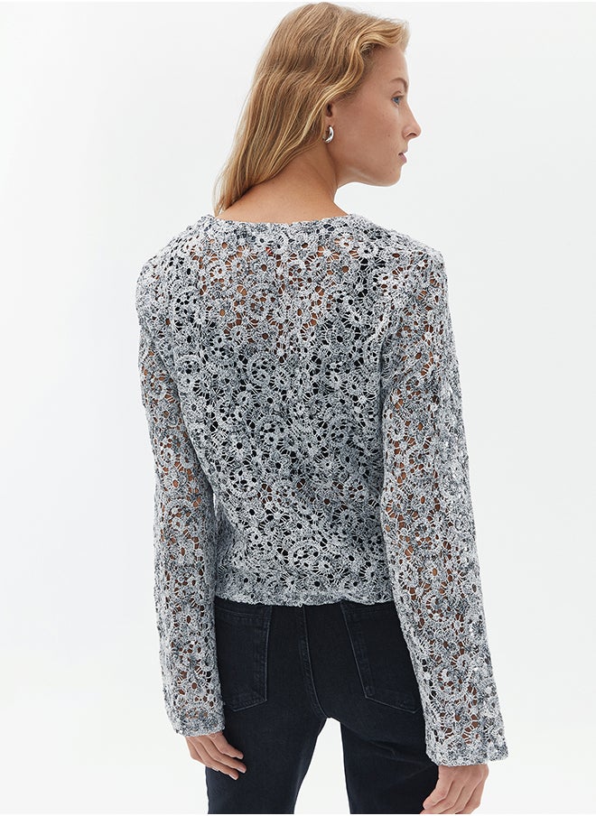 OXXO - Ladies Knitted CARDIGAN - Image 1