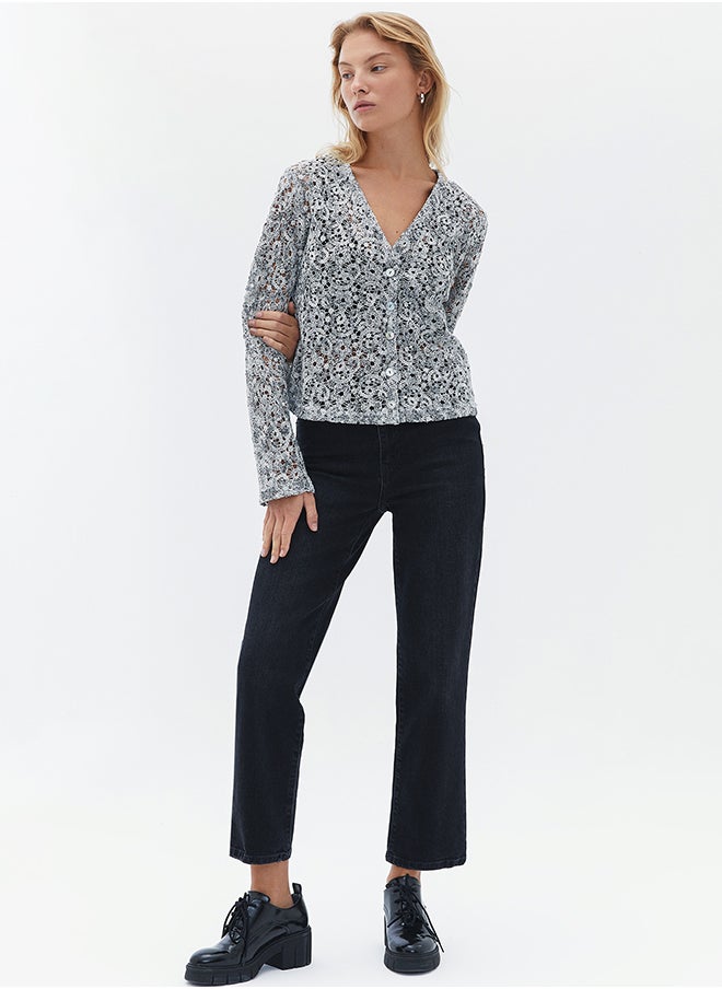 OXXO - Ladies Knitted CARDIGAN - Image 1