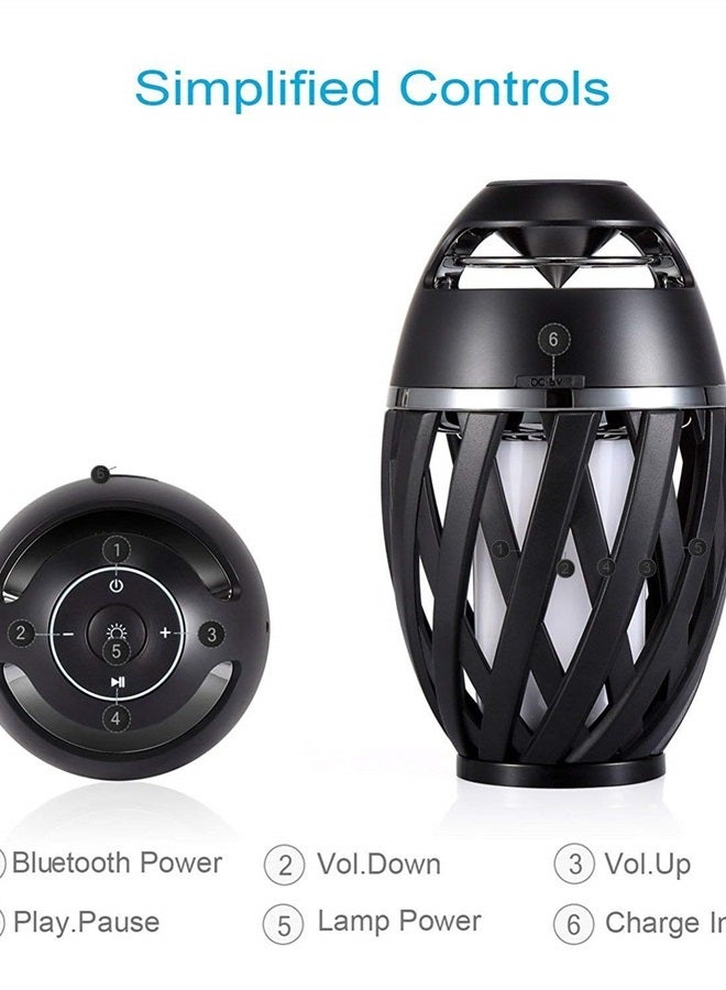 DiKaou Outdoor Bluetooth Speaker, Gifts for Men Dad Women, Torch Outdoor Speakers Wireless, BT5.0 Stereo Speaker with HD Audio and Enhance Bass, Unique Christmas Birthdays Gifts for Men Him Father - Image 4