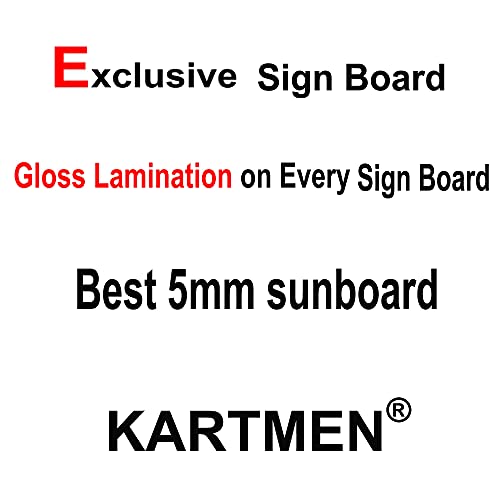 KARTMEN Sign Board Red Green Push Pull Door - Image 3