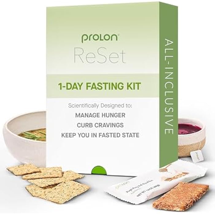 Prolon 1-Day Reset Fasting Kit | Fast with Food | Supports Healthy Aging & Weight Management | Low-Calorie, Plant-Based Meals & Snacks | Developed to Not Break Your Fast (1-Day Kit) - Image 1