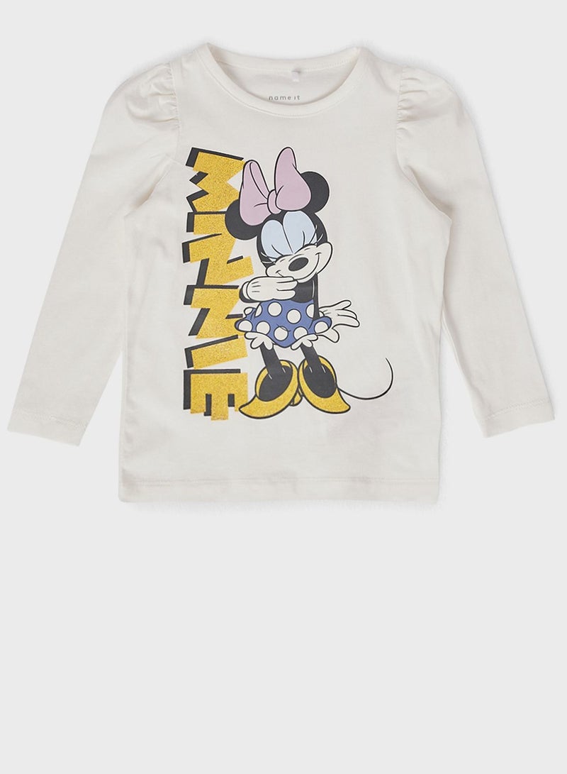 NAME IT Kids Minnie Mouse T-Shirt - Image 1