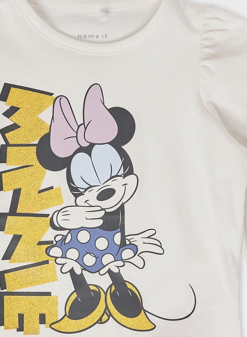 NAME IT Kids Minnie Mouse T-Shirt - Image 3
