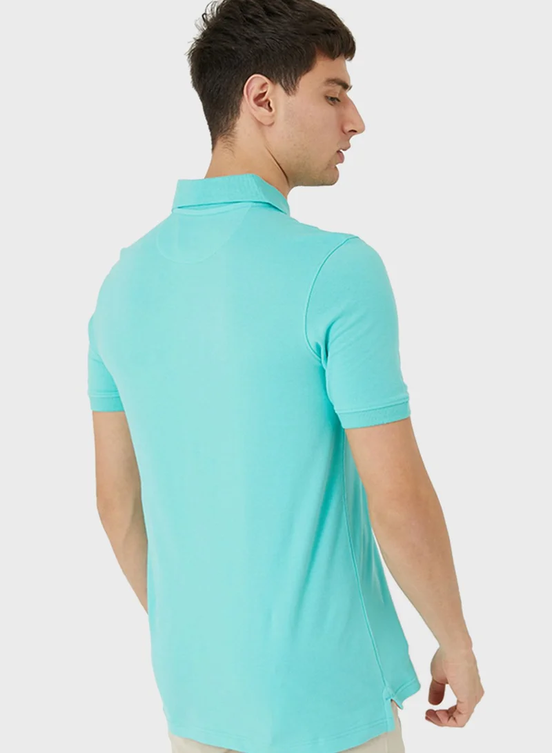 bhpoloclub Embroidered Logo Polo