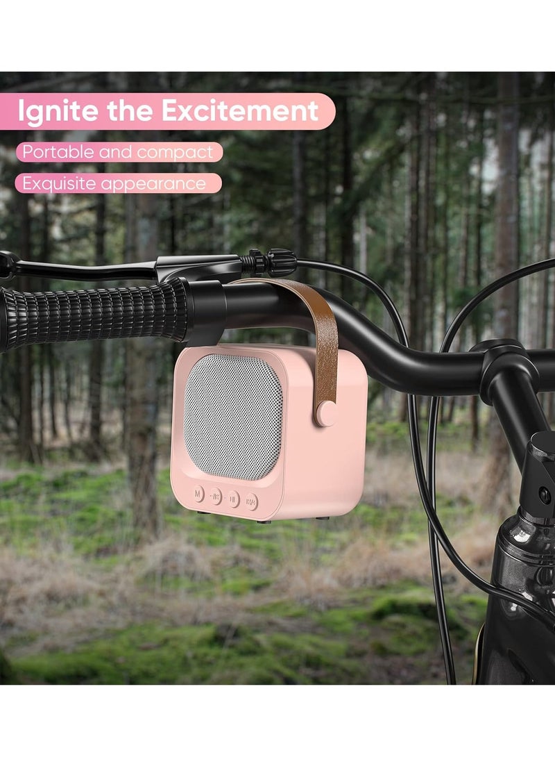 Karaoke Machine with Wireless Microphone Portable Mini Bluetooth Karaoke Speaker for Adults & Kids Home Party & Outdoor Singing - Image 5