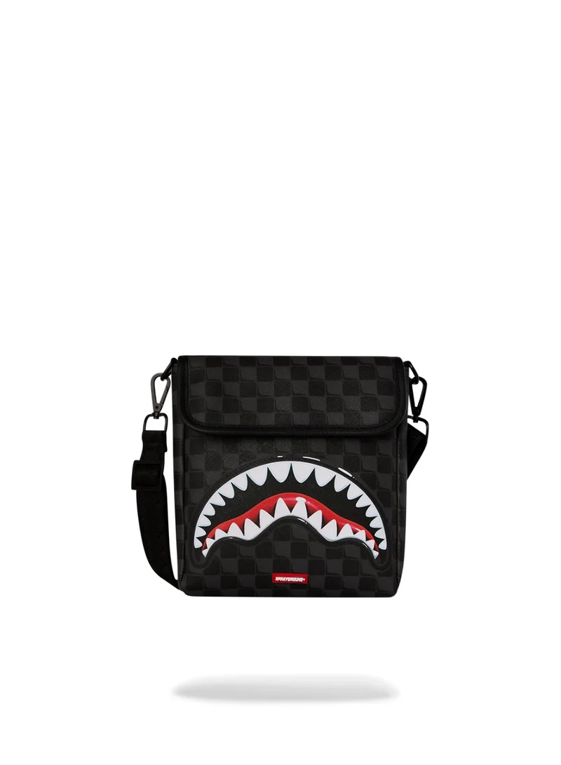 SPRAYGROUND SHARKS IN PARIS BALLOON BLACK MESSENGER SLING
