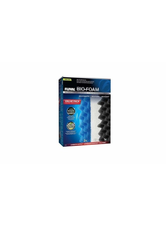 206/207 Filter Media Bio-Foam Value Pack