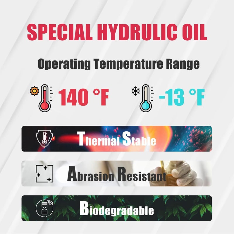 BIG RED T91207A Torin Hydraulic Stubby Low Profile Welded Bottle Jack, 12 Ton (24,000 lb) Capacity - Image 3