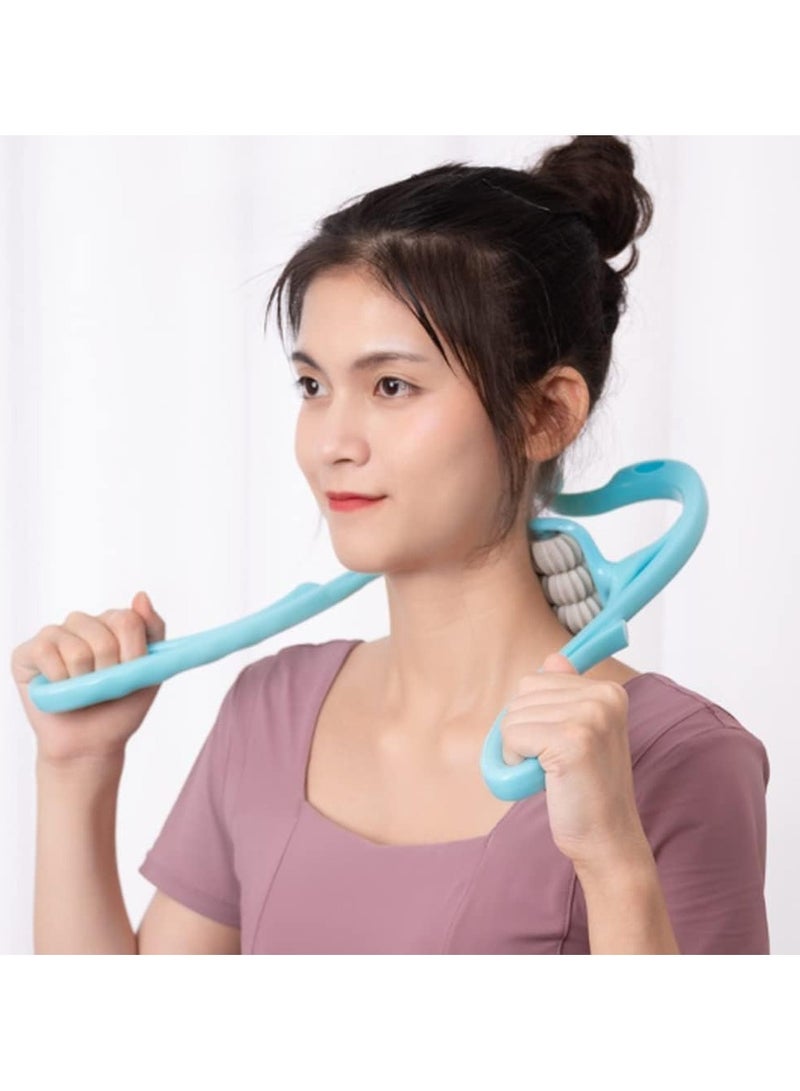 6 Wheels Cervical Neck Spine Massager for Muscle and Deep Tissue Pain Relief for Legs, Waist, Neck, Shoulder - Image 5