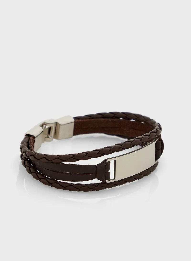 Robert Wood Analogue Watch And Bracelet Gift Set