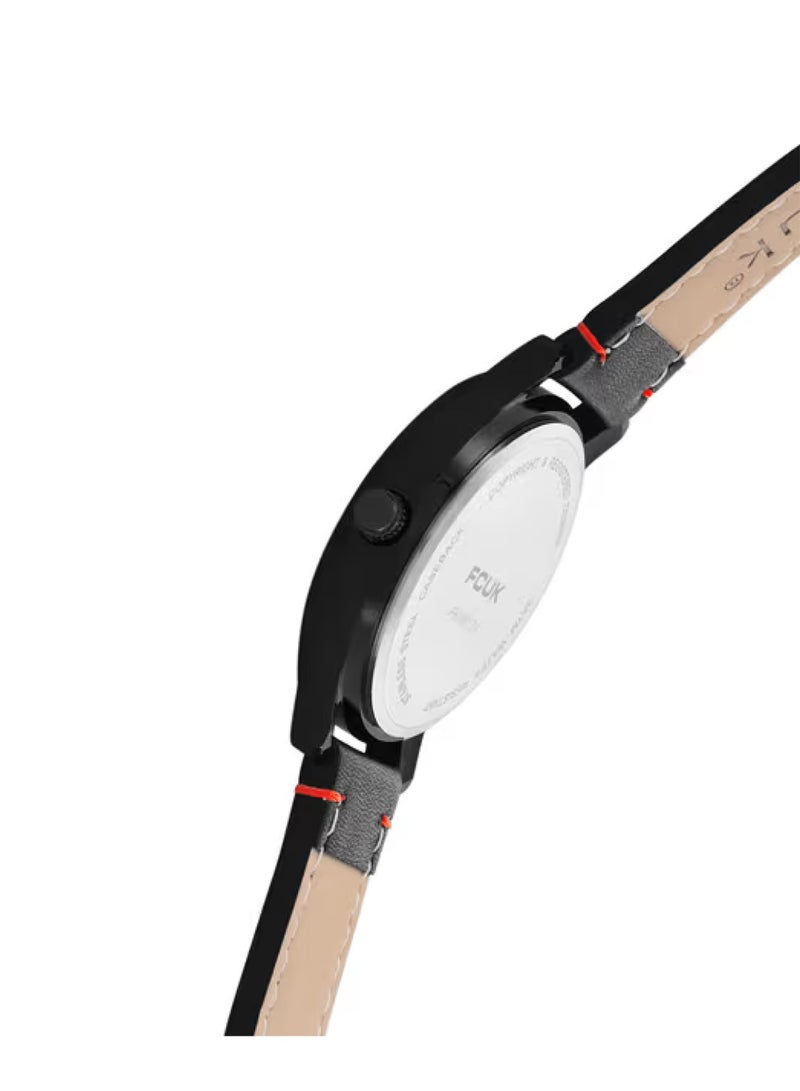 French Connection UK Analog White Dial Men's Watch-FK00012A - Image 2