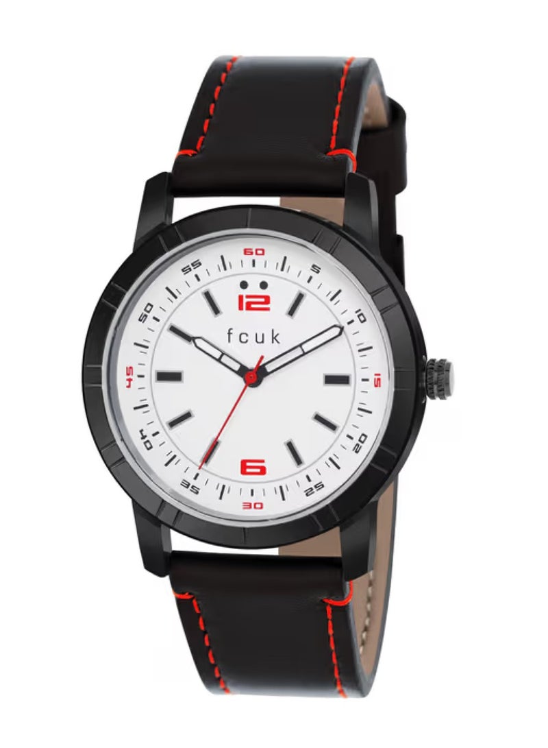 French Connection UK Analog White Dial Men's Watch-FK00012A - Image 4