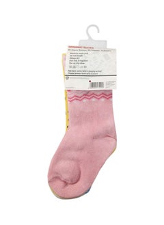 Looney Tunes Tweety Bamboo Cotton Sock - Printed (Pack Of 3) - White/Yellow/Pink 12-24M  - Image 2