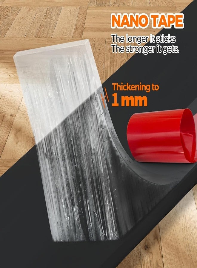 VIKIZAN Under Door Stopper Door Stopper for ac Room pest Stopper for Door Door Bottom Sealing Strip White ac Room Door Seal Door Gap Filler Bottom Ac air Stopper - Black - Image 3