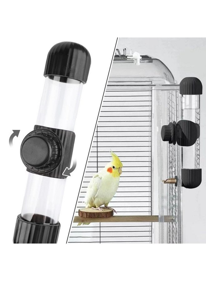 ITODA Parrot Drinker Dispenser Auto Bird Water Feeding Pet Drinking Bottle Hanging Cage Accessory for Cockatiel Conure Lovebird African Grey Macaw - Image 3