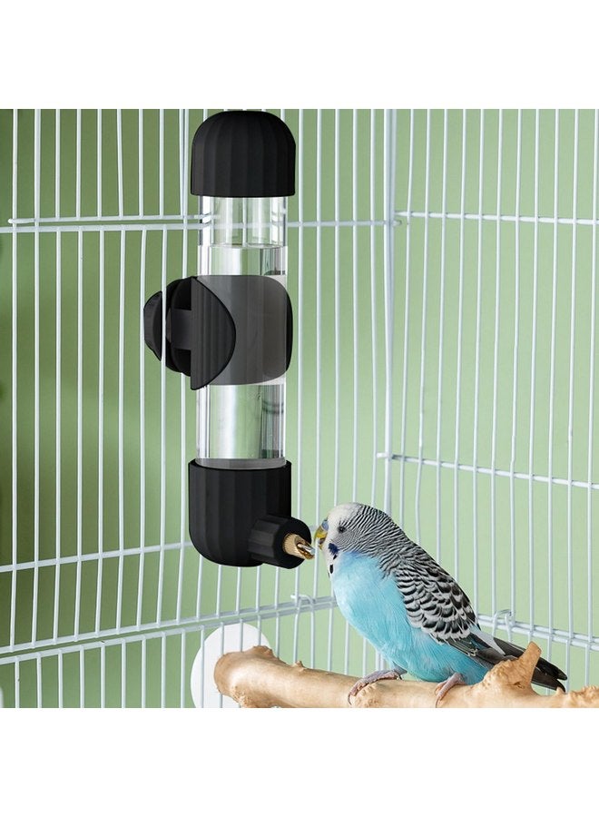 ITODA Parrot Drinker Dispenser Auto Bird Water Feeding Pet Drinking Bottle Hanging Cage Accessory for Cockatiel Conure Lovebird African Grey Macaw - Image 1